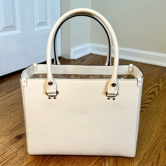 Kate Spade New York Tote Off White Leather - Picture 4 of 12